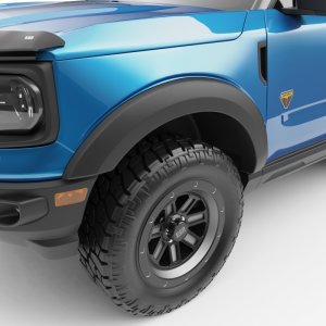 Ford Bronco Sport Fender Flares - EGR - Rugged Look - Black - `21-`23