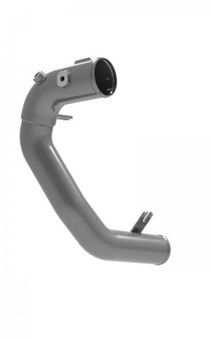 Ford Bronco Charge Pipe - K&N Engineering - V6-2.7L - Gunmetal Gray - 2.7L - 2021