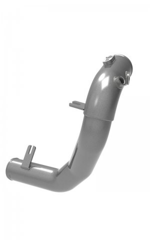 Ford Bronco Charge Pipe - K&N Engineering - V6-2.7L - Gunmetal Gray - 2.7L - 2021