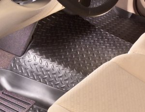 Ford Bronco Classic Floor Liner - Center Hump - Husky Liners - Classic Style - Black - `80-`96