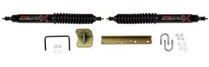 Ford Bronco Classic Steering Damper Kit - Skyjacker - Rear Wheel Drive - Black - `86-`90
