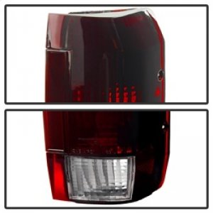 Ford Bronco Classic Tail Lights - SPYDER - OE Style - Red Smoked - `92-`96