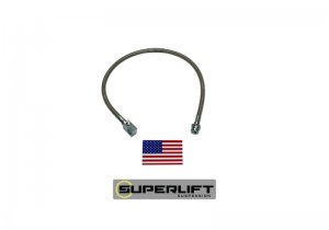 Ford Bronco Classic Brake Hose - Rear - Superlift - Bullet Proof - `83-`97