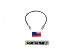 Ford Bronco Classic Brake Hoses - Rear - Superlift - Bullet Proof - `80-`96