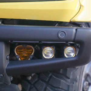 Ford Bronco Fog Light Pocket Kit - KC HiLiTES - FLEX ERA 3 Dual Mode SAE - 2021