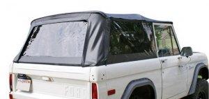 Ford Bronco Classic Replacement Soft Top - Rampage - Complete - Spice - `66-`77