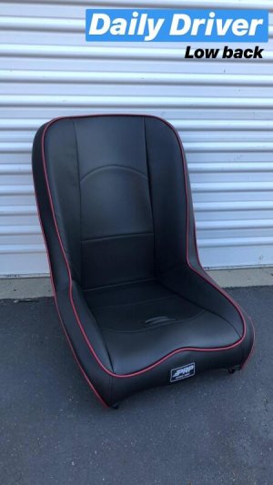 Ford Bronco Suspension Seat - PRP Seats - Daily Driver Low Back