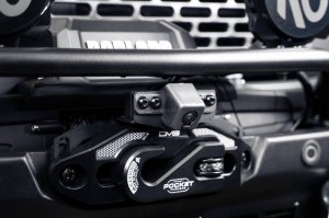 Ford Bronco Camera Relocation Bracket - Front - DV8 Offroad - Adjustable - `21-`23