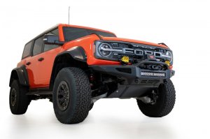 Ford Bronco Skid Plate - Front - Addictive Desert Designs - Rock Fighter - Satin Black - `22-`23