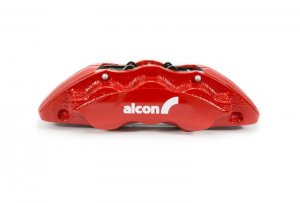 Ford Bronco Front Brake Kit - Front - Alcon - 6-Piston - Red - 2.3L - 2020