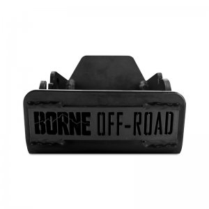 Ford Bronco Skid Plate - Rear - Borne Off-Road - Black - 2021