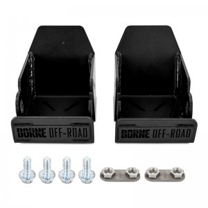 Ford Bronco Skid Plate - Rear - Borne Off-Road - Black - 2021
