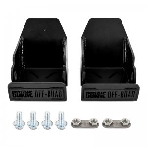 Ford Bronco Skid Plate - Rear - Borne Off-Road - Black - 2021