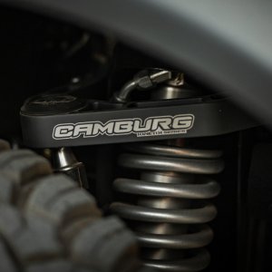 Ford Bronco Uniball Upper Arms - Camburg - KINETIK V2 - Grey - `21-`23