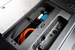 Ford Bronco Air Compressor Mount & Storage Box - DV8 Offroad - `21-`23