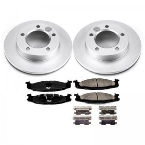 Ford Bronco Classic Brake Kit - Front - PowerStop - Z17 Evolution Geomet Coated - `94-`96