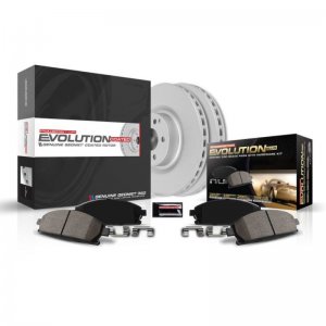 Ford Bronco Classic Brake Kit - Front - PowerStop - Z17 Evolution Geomet Coated - `94-`96