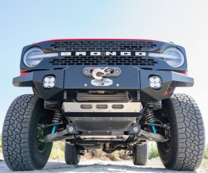 Ford Bronco Front Bumper - Front - Carli - Satin Black - `21-`24