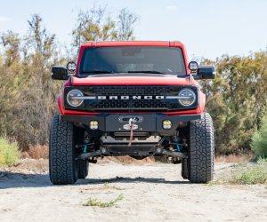 Ford Bronco Front Bumper - Front - Carli - Satin Black - `21-`24