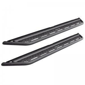 Ford Bronco Dominator Xtreme D6 Side Steps - Go Rhino - 6in - 57in Long - Textured Black - `21-`23