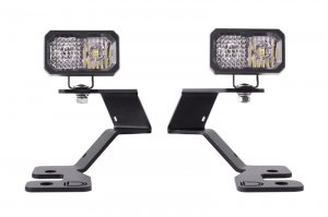 Ford Bronco Sport LED Ditch Light Kit - Diode Dynamics - Stage Series 2in - Pro Combo - White - 2021