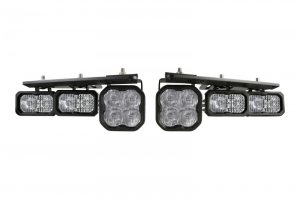 Ford Bronco Fog Pocket Kit - Diode Dynamics - Sport - Yellow - 2021