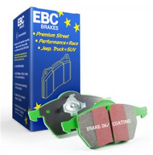 Ford Bronco Classic Brake Pads - Front - EBC - Greenstuff - 3.3 - `76-`77