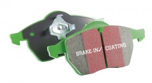 Ford Bronco Classic Brake Pads - Front - EBC - Greenstuff - 3.3 - `76-`77