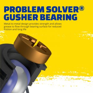 Ford Bronco Classic Tie Rod End - Front Right Inner - Moog - `89-`90