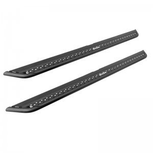 Ford Bronco Side Steps w/Brackets - Go Rhino - Dominator Extreme - Textured Black - `21-`24
