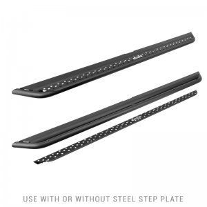 Ford Bronco Side Steps w/Brackets - Go Rhino - Dominator Extreme - Textured Black - `21-`24