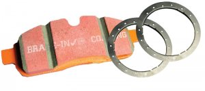 Ford Bronco Brake Pads - Front - EBC - Extra Duty - 2.3T - 2021