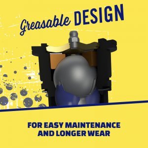 Ford Bronco Classic Front Right Outer Tie Rod End - Front Right Outer - Moog - `84-`90