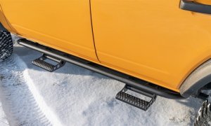 Ford Bronco Step System - Wheel to Wheel - N-Fab - RKR - Textured Black - `21-`24