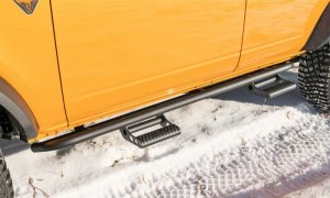 Ford Bronco Step System - Wheel to Wheel - N-Fab - RKR - Textured Black - `21-`24