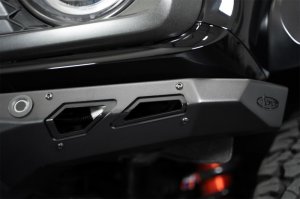 Ford Bronco Front Bumper - Front - Addictive Desert Designs - Phantom - Black - 2022