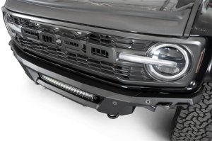 Ford Bronco Front Bumper - Front - Addictive Desert Designs - Phantom - Black - 2022