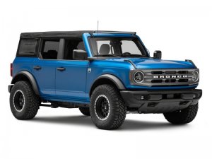 Ford Bronco LED Light Bar with Windshield Mounting Brackets - Windshield - Raxiom - Axial Series - Black - `21-`23