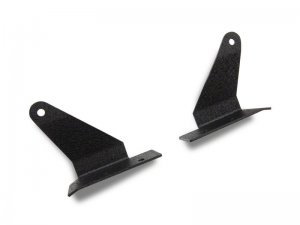 Ford Bronco LED Light Bar with Windshield Mounting Brackets - Windshield - Raxiom - Axial Series - Black - `21-`23