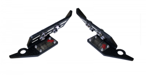 Ford Bronco Foot Pegs - Fishbone Offroad - Black - 2021