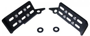 Ford Bronco Foot Pegs - Fishbone Offroad - Black - 2021