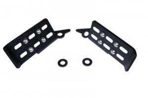 Ford Bronco Foot Pegs - Fishbone Offroad - Black - 2021