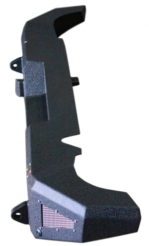 Ford Bronco Rear Bumper - Rear - Fishbone Offroad - Steelhead - Black - 2021