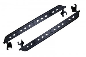Ford Bronco Side Steps - Fishbone Offroad - Black - 2021