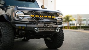 Ford Bronco Front Bumpers - Front - DV8 Offroad - Spec Series - `21-`23
