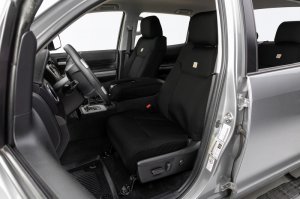 Ford Bronco Seat Covers - Second Row - Covercraft - Carhartt Super Dux PrecisionFit - Black - `21-`24