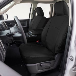 Ford Bronco Seat Covers - Front - Covercraft - Endura PrecisionFit Custom - Black/Black - `21-`24 Ford Bronco Seat Covers - Front - Covercraft - Endura PrecisionFit Custom - Black/Black - `21-`24