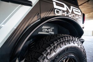 Ford Bronco Inner Fender Liners - Rear - DV8 Offroad - Satin Black - `21-`22