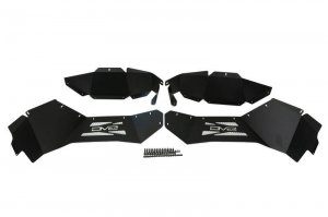 Ford Bronco Inner Fender Liners - Rear - DV8 Offroad - Satin Black - `21-`22