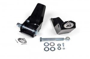 Ford Bronco Rear Lower Shock Skid/Roost Guard - Rear - JKS Manufacturing - Steel - Black - `21-`22